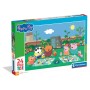Clementoni Παιδικό Παζλ Maxi Super Color Peppa Pig 24 τμχ