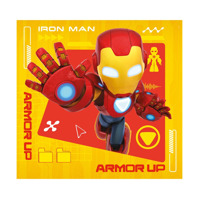 Clementoni Παιδικό Παζλ Super Color IronMan and His Awesome Friends 3x48 τμχ