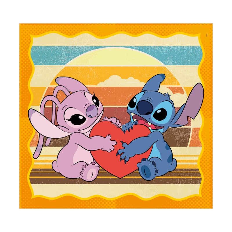 Clementoni Παιδικό Παζλ Super Color Disney Stich 3x48 τμχ