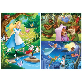Clementoni Παιδικό Παζλ Super Color Disney Classic 3x48 τμχ