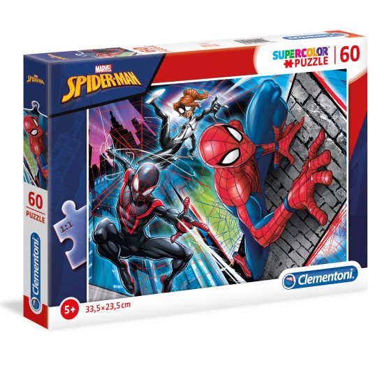 Clementoni Παιδικό Παζλ Super Color SpiderMan 60 τμχ Clementoni Παιδικό Παζλ Super Color SpiderMan 60 τμχ
