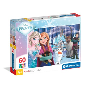 Clementoni Παιδικό Παζλ Super Color Disney Frozen II 60 τμχ