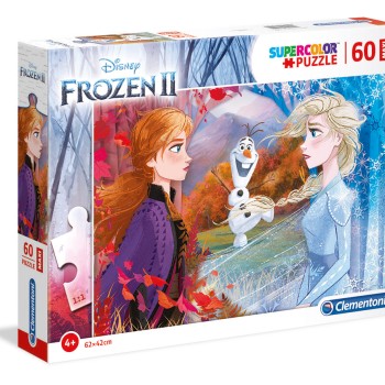 Clementoni Παιδικό Παζλ Maxi Super Color Frozen 2 60 τμχ