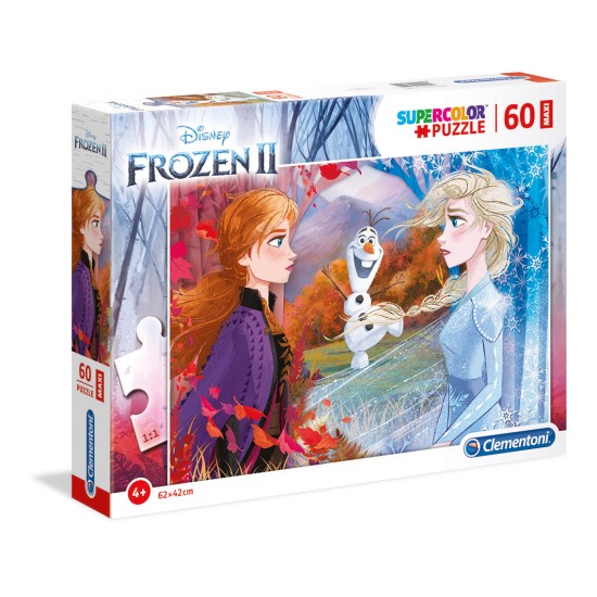 Clementoni Παιδικό Παζλ Maxi Super Color Frozen 2 60 τμχ Clementoni Παιδικό Παζλ Maxi Super Color Frozen 2 60 τμχ