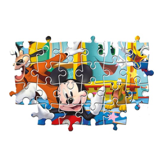 Clementoni Παιδικό Παζλ Maxi Super Color Mickey 60 τμχ Clementoni Παιδικό Παζλ Maxi Super Color Mickey 60 τμχ