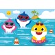 Clementoni Παιδικό Παζλ Maxi Super Color Baby Shark 24 τμχ