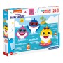 Clementoni Παιδικό Παζλ Maxi Super Color Baby Shark 24 τμχ