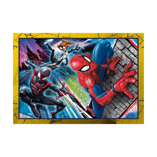 Clementoni Παιδικό Παζλ 4 in 1 Supercolor Marvel Spiderman 12-16-20-24 τμχ Clementoni Παιδικό Παζλ 4 in 1 Supercolor Marvel Spiderman 12-16-20-24 τμχ