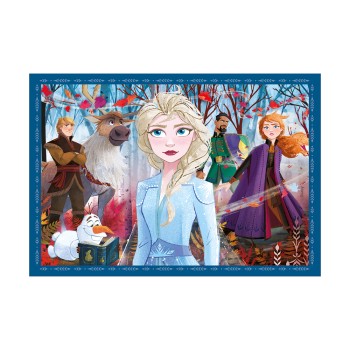 Clementoni Παιδικό Παζλ 4 in 1 Supercolor Disney Frozen II 12-16-20-24 τμχ