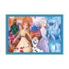 Clementoni Παιδικό Παζλ 4 in 1 Supercolor Disney Frozen II 12-16-20-24 τμχ