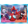 Clementoni Παιδικό Παζλ 4 in 1 Super Color Marvel Spidey Και Οι Απίθανοι Φίλοι Του 12-16-20-24 τμχ