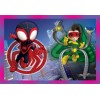 Clementoni Παιδικό Παζλ 4 in 1 Super Color Marvel Spidey Και Οι Απίθανοι Φίλοι Του 12-16-20-24 τμχ