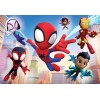 Clementoni Παιδικό Παζλ Super Color Marvel Spidey Και Οι Απίθανοι Φίλοι Του 2x60 τμχ