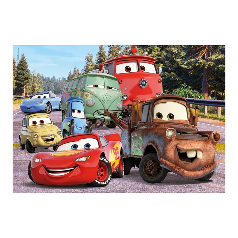 Clementoni Παιδικό Παζλ Maxi Supercolor Disney Cars 24 τμχ