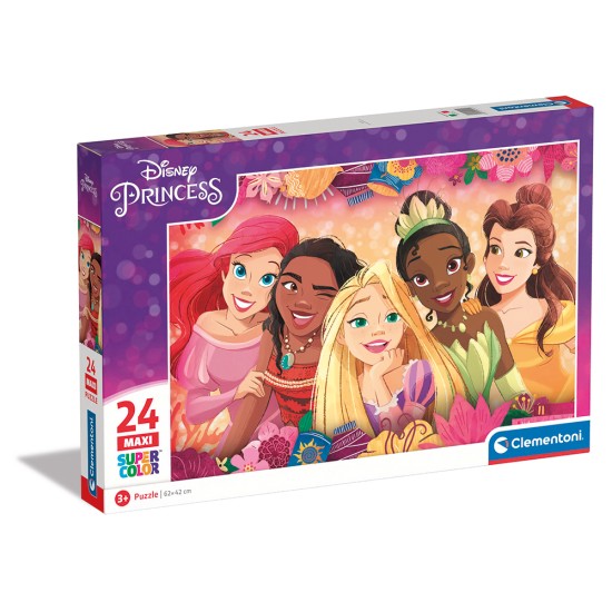 Clementoni Παιδικό Παζλ Maxi Supercolor Disney Πριγκίπισσες 24 τμχ Clementoni Παιδικό Παζλ Maxi Supercolor Disney Πριγκίπισσες 24 τμχ