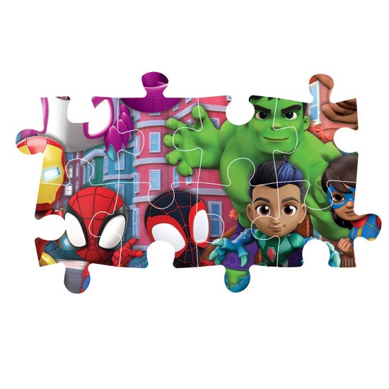 Clementoni Παιδικό Παζλ Maxi Super Color Marvel Spidey Και Οι Απίθανοι Φίλοι Του 24 τμχ Clementoni Παιδικό Παζλ Maxi Super Color Marvel Spidey Και Οι Απίθανοι Φίλοι Του 24 τμχ