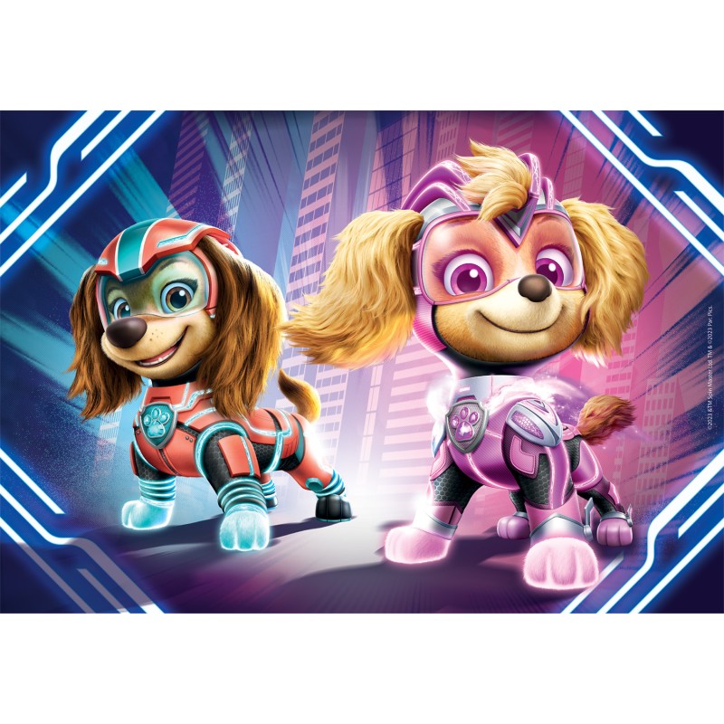 Clementoni Παιδικό Παζλ Super Color Nickelodeon Paw Patrol The Mighty Movie 2x20 τμχ