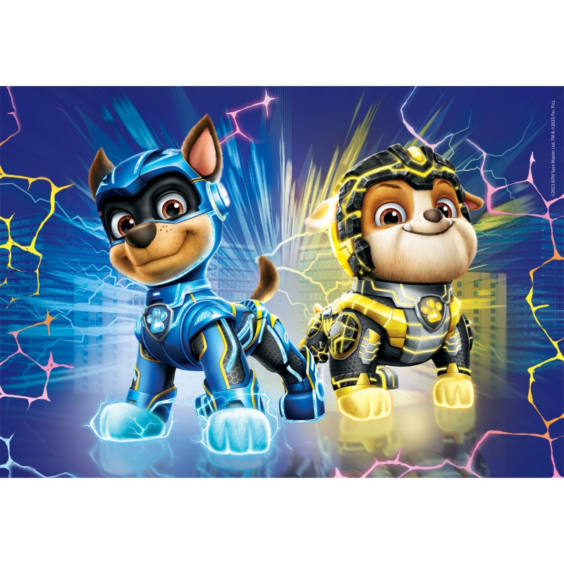 Clementoni Παιδικό Παζλ Super Color Nickelodeon Paw Patrol The Mighty Movie 2x20 τμχ