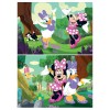 Clementoni Παιδικό Παζλ Super Color Disney Minnie 2x60 τμχ