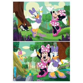 Clementoni Παιδικό Παζλ Super Color Disney Minnie 2x60 τμχ