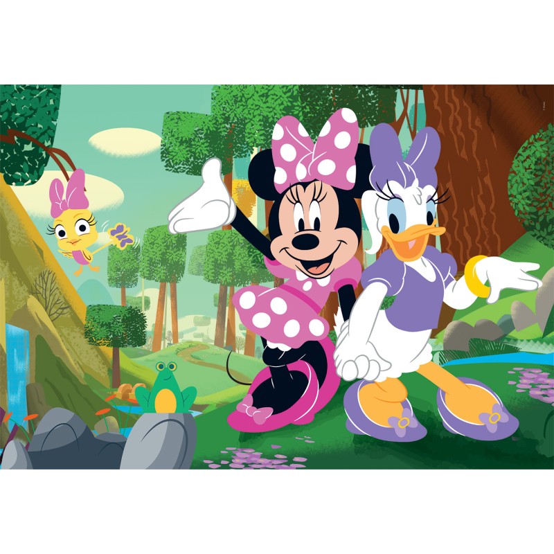Clementoni Παιδικό Παζλ Super Color Disney Minnie 2x60 τμχ