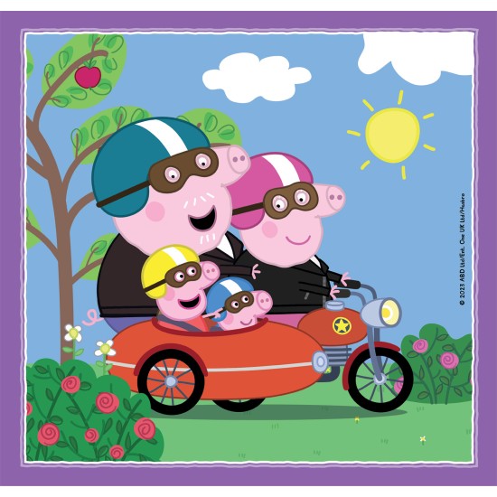 Clementoni Παιδικό Παζλ Super Color Peppa Pig 3x48 τμχ