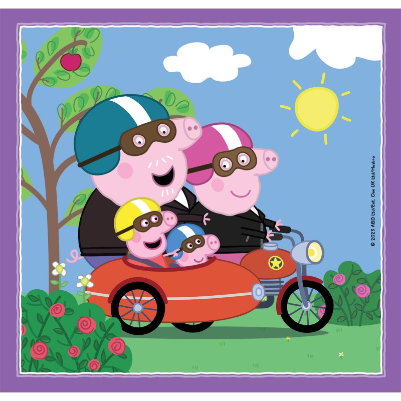 Clementoni Παιδικό Παζλ Super Color Peppa Pig 3x48 τμχ