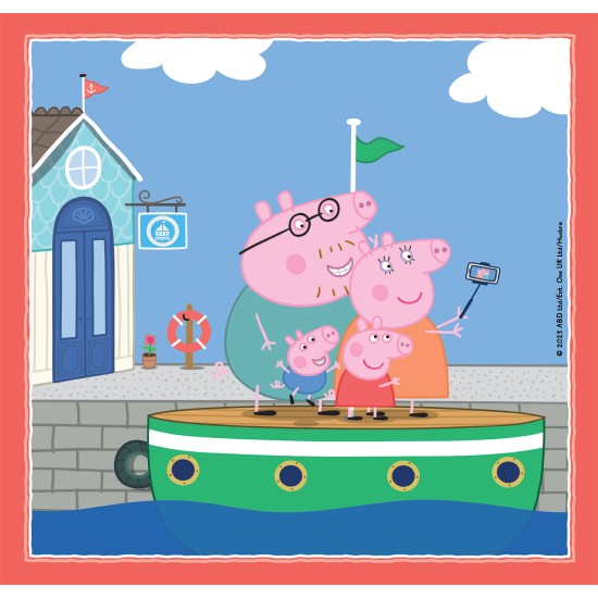 Clementoni Παιδικό Παζλ Super Color Peppa Pig 3x48 τμχ