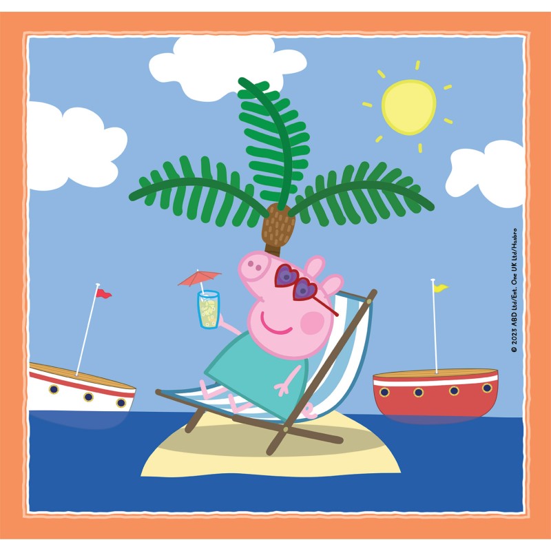 Clementoni Παιδικό Παζλ Super Color Peppa Pig 3x48 τμχ