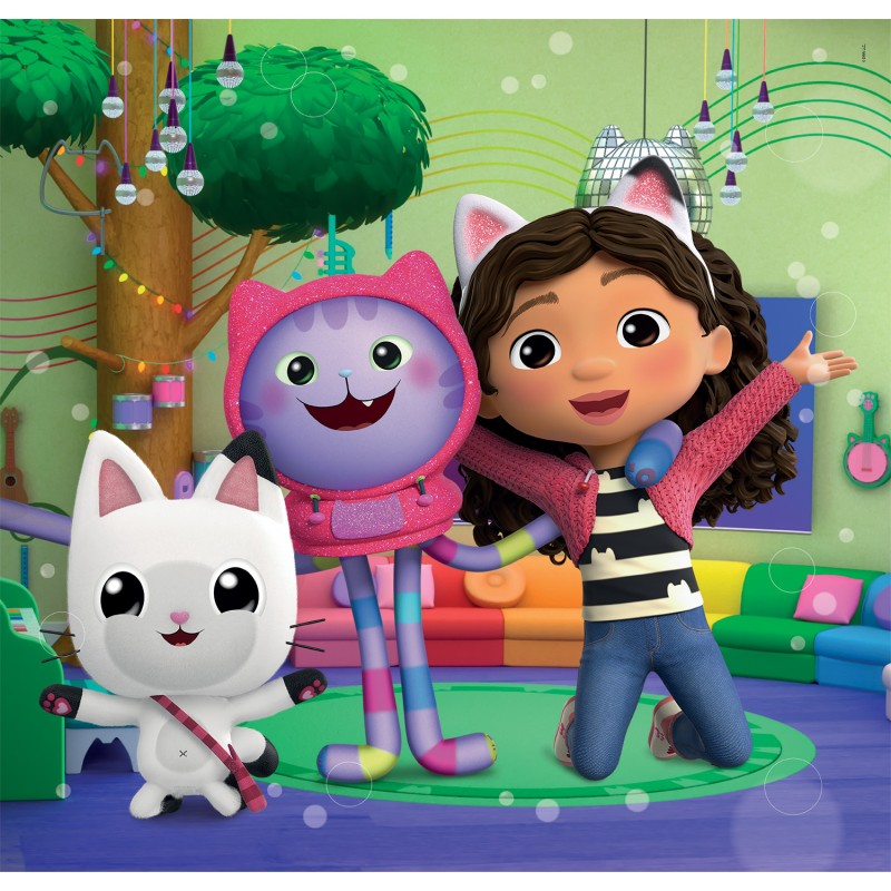 Clementoni Παιδικό Παζλ Super Color Gabbys Dollhouse 3x48 τμχ