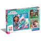 Clementoni Παιδικό Παζλ Super Color Gabbys Dollhouse 3x48 τμχ