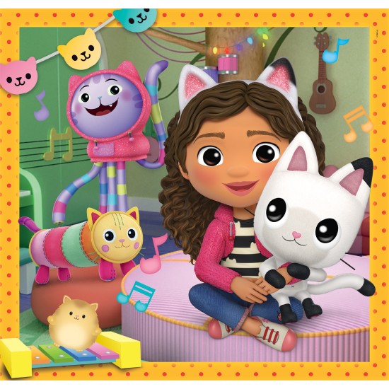 Clementoni Παιδικό Παζλ Super Color Gabbys Dollhouse 3x48 τμχ
