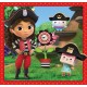 Clementoni Παιδικό Παζλ Super Color Gabbys Dollhouse 3x48 τμχ