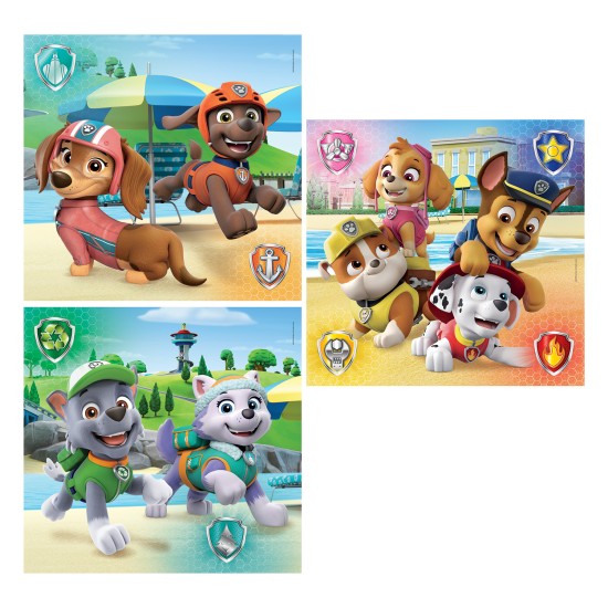 Clementoni Παιδικό Παζλ Super Color Nickelodeon Paw Patrol 3x48 τμχ Clementoni Παιδικό Παζλ Super Color Nickelodeon Paw Patrol 3x48 τμχ
