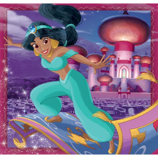 Clementoni Παιδικό Παζλ Super Color Disney Princess 3x48 τμχ