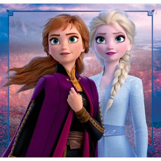 Clementoni Παιδικό Παζλ Super Color Disney Frozen II 3x48 τμχ Clementoni Παιδικό Παζλ Super Color Disney Frozen II 3x48 τμχ