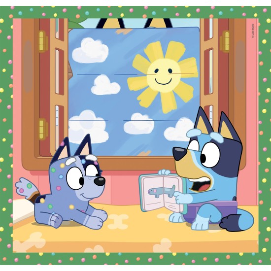 Clementoni Παιδικό Παζλ Super Color Bluey 3x48 τμχ Clementoni Παιδικό Παζλ Super Color Bluey 3x48 τμχ