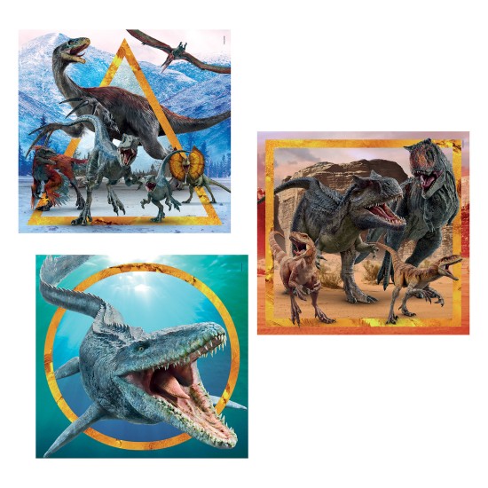 Clementoni Παιδικό Παζλ Super Color Jurassic World 3x48 τμχ Clementoni Παιδικό Παζλ Super Color Jurassic World 3x48 τμχ