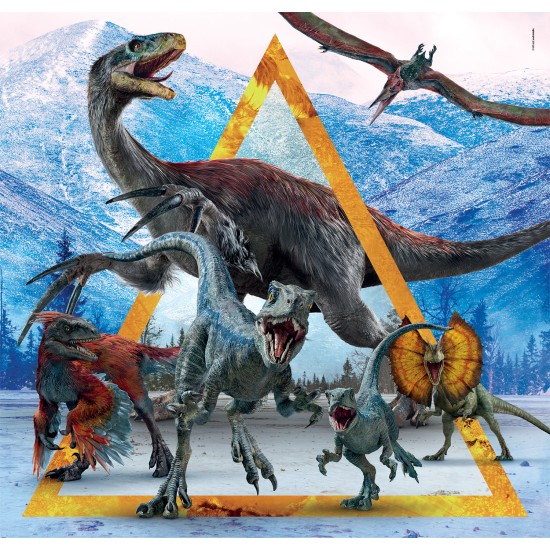 Clementoni Παιδικό Παζλ Super Color Jurassic World 3x48 τμχ Clementoni Παιδικό Παζλ Super Color Jurassic World 3x48 τμχ