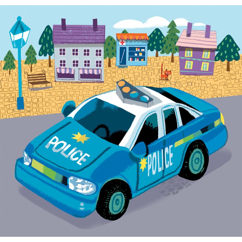 Clementoni Παιδικό Παζλ Super Color Rescue Vehicles 3x48 τμχ