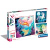 Clementoni Παιδικό Παζλ Super Color Fantastic Creatures 3x48 τμχ