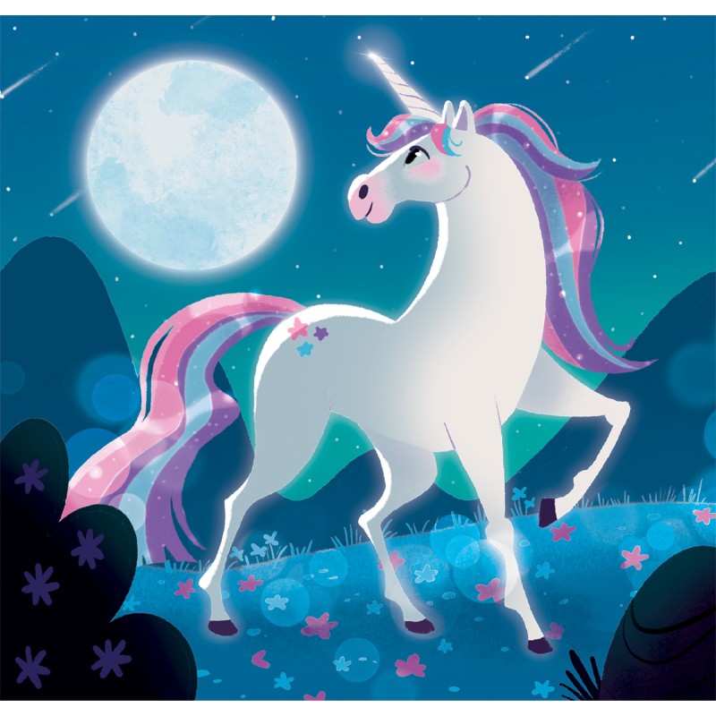 Clementoni Παιδικό Παζλ Super Color Fantastic Creatures 3x48 τμχ