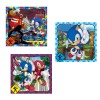 Clementoni Παιδικό Παζλ Super Color Sonic The Hedgehog 3x48 τμχ