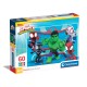Clementoni Παιδικό Παζλ Super Color Marvel Spidey Και Οι Απίθανοι Φίλοι Του 60 τμχ