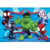 Clementoni Παιδικό Παζλ Super Color Marvel Spidey Και Οι Απίθανοι Φίλοι Του 60 τμχ