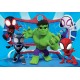 Clementoni Παιδικό Παζλ Super Color Marvel Spidey Και Οι Απίθανοι Φίλοι Του 60 τμχ
