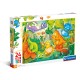 Clementoni Παιδικό Παζλ Maxi Super Color Dinos Happy Oasis 24 τμχ Clementoni Παιδικό Παζλ Maxi Super Color Dinos Happy Oasis 24 τμχ