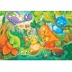 Clementoni Παιδικό Παζλ Maxi Super Color Dinos Happy Oasis 24 τμχ Clementoni Παιδικό Παζλ Maxi Super Color Dinos Happy Oasis 24 τμχ