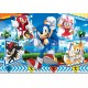 Clementoni Παιδικό Παζλ Maxi Super Color Sonic The Hedgehog 24 τμχ Clementoni Παιδικό Παζλ Maxi Super Color Sonic The Hedgehog 24 τμχ