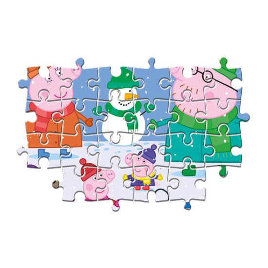 Clementoni Παιδικό Παζλ Maxi Super Color Peppa Pig 104 τμχ Clementoni Παιδικό Παζλ Maxi Super Color Peppa Pig 104 τμχ